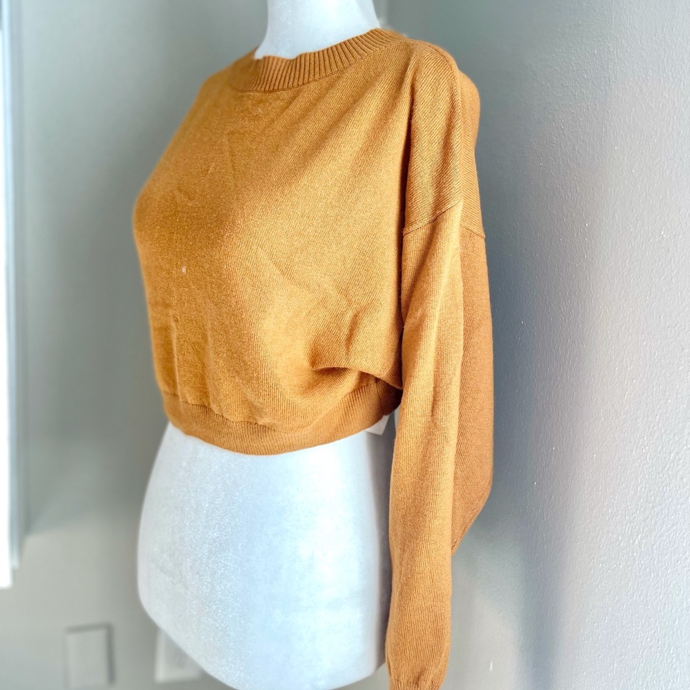 Free People Crop Sweater
